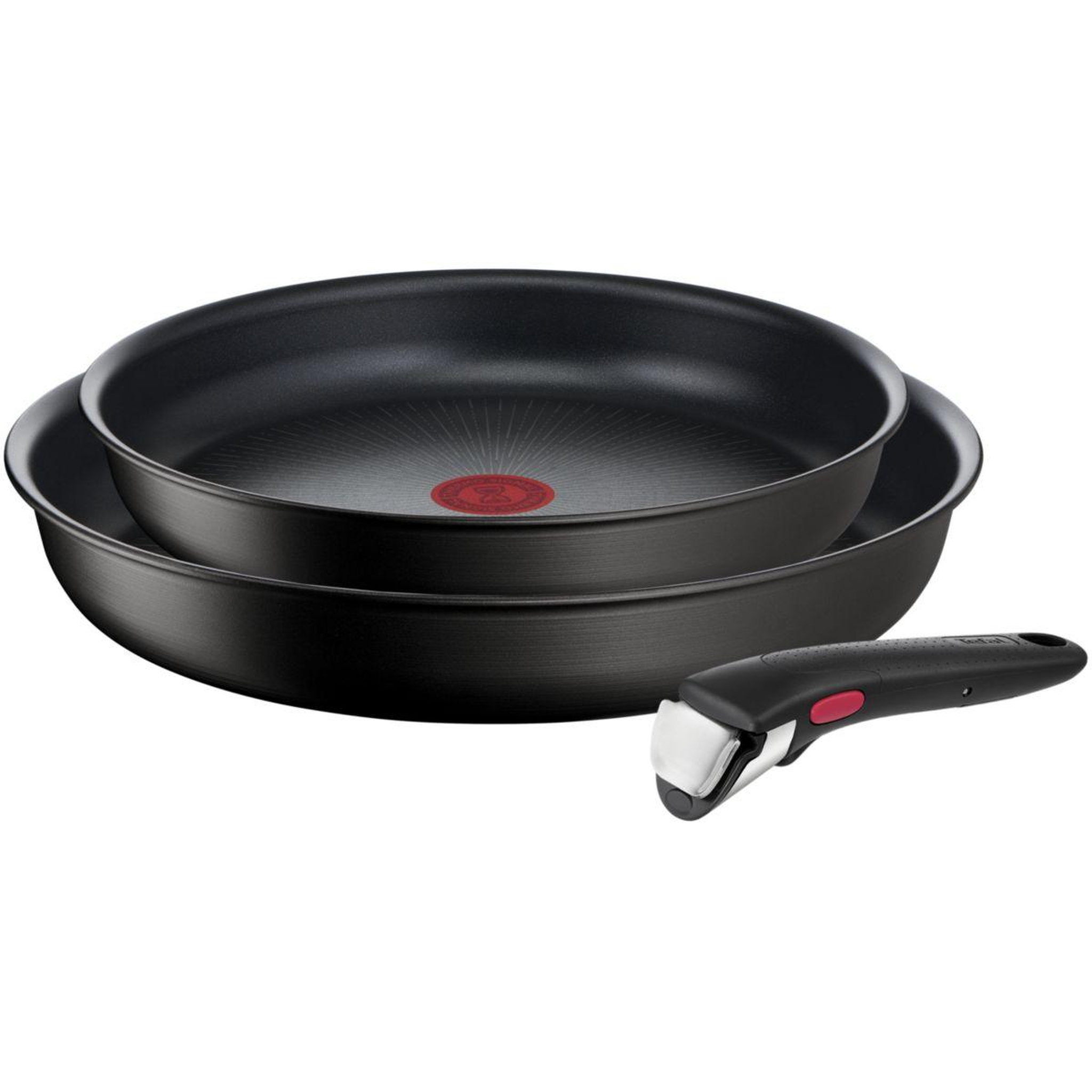 TEFAL Poêle Ingenio Eco Resist 2 poeles et poignée L3979102