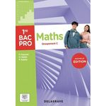 MATHS 1RE BAC PRO. GROUPEMENT C, EDITION 2025, Salette Pierre