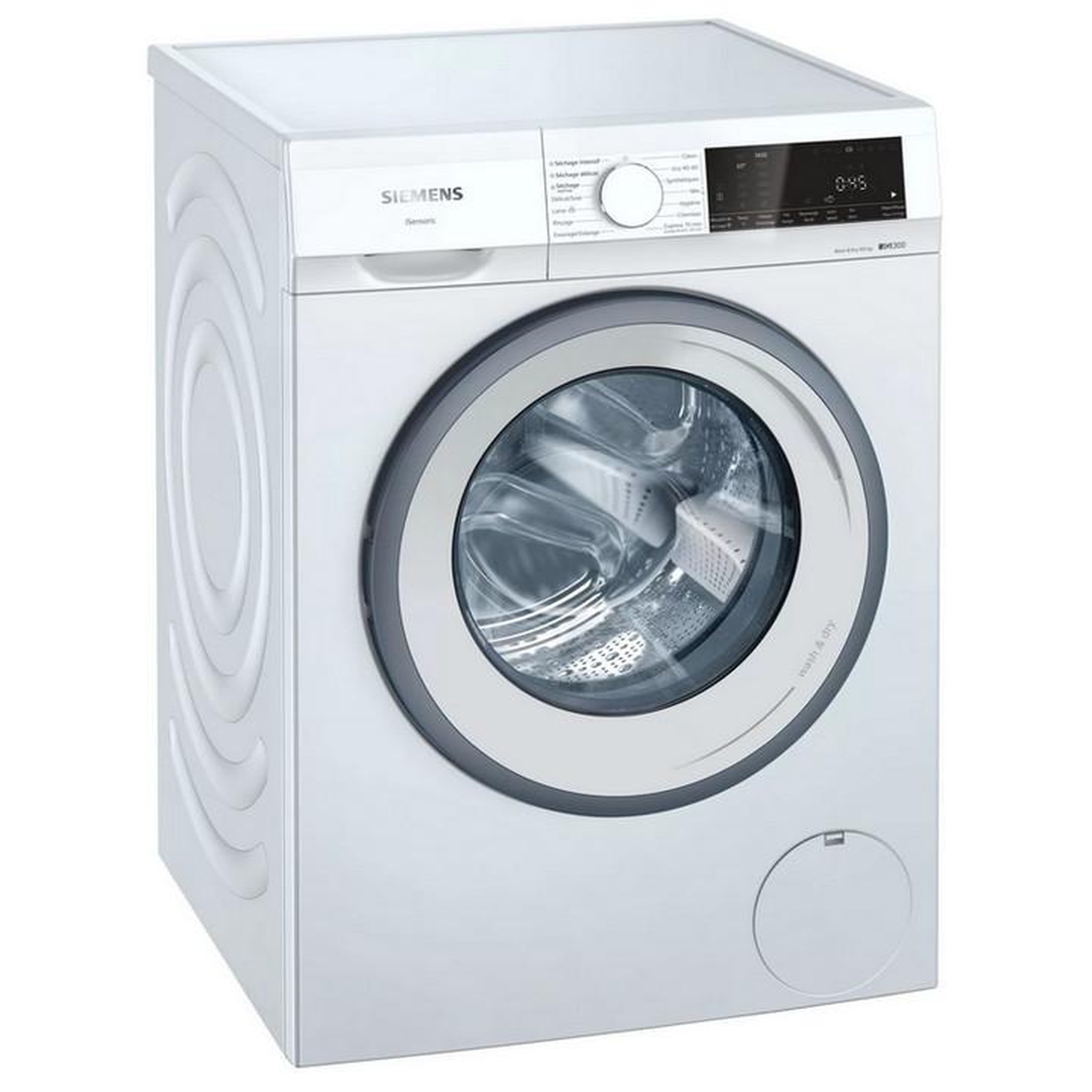 Voir la diapositive 1 : Siemens Lave-linge séchant frontal 8/5 kg 1400 tours/min - WN34A100FF