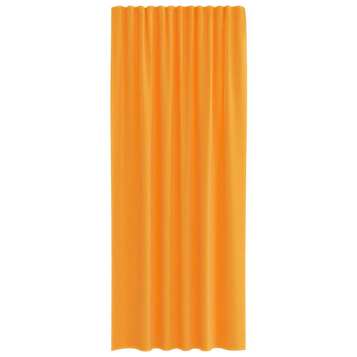 VIDAXL Rideaux en voile avec boucles 2 pcs orange 140x225 cm