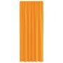 Voir la diapositive 4 : VIDAXL Rideaux en voile avec boucles 2 pcs orange 140x225 cm