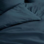Voir la diapositive 2 : Paris Prix Housse de Couette  Percaline  240x260cm Bleu Nuit