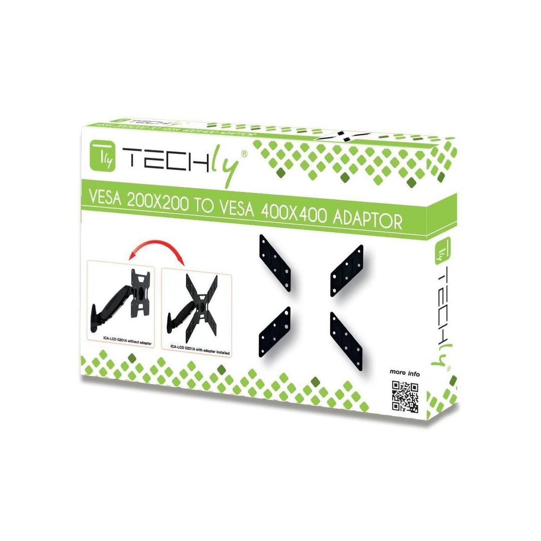 Voir la diapositive 3 : TECHLY Techly ICA-LCD G11A support pour téléviseur Noir