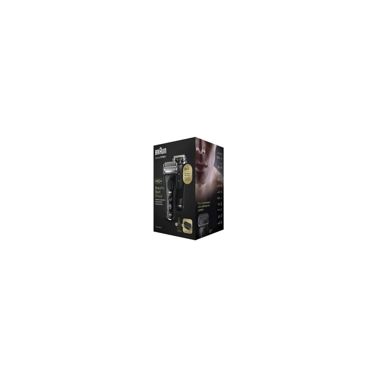 BRAUN Braun Series 9 Pro+ 9590cc Wet & Dry Rasoir à grille Tondeuse Noir