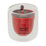 Voir la diapositive 1 : COMPTOIR DE LA BOUGIE Bougie Parfumée En Verre  Ilan  130g Rouge Velvet