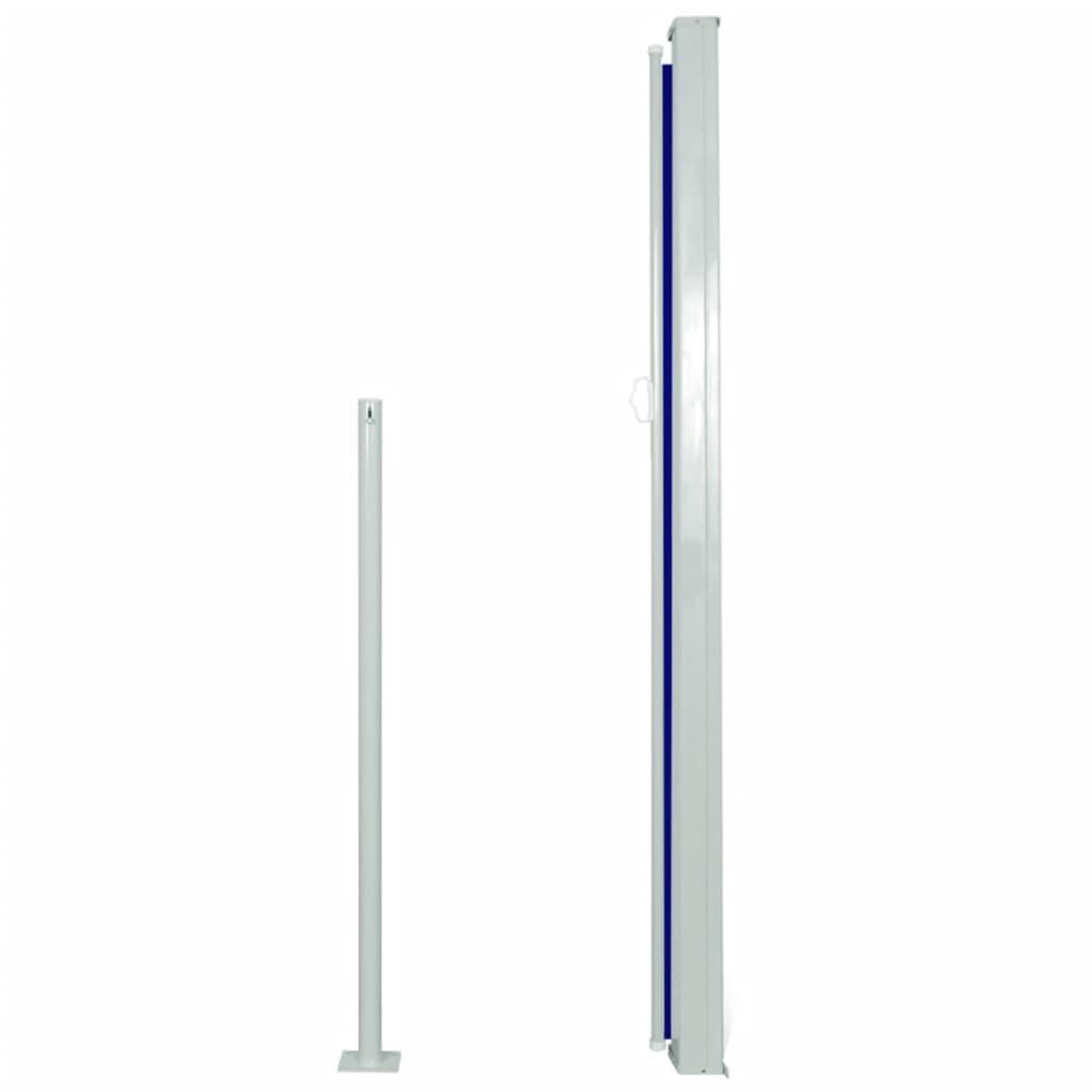 Voir la diapositive 3 : VIDAXL Auvent lateral retractable de patio 160x300 cm Bleu