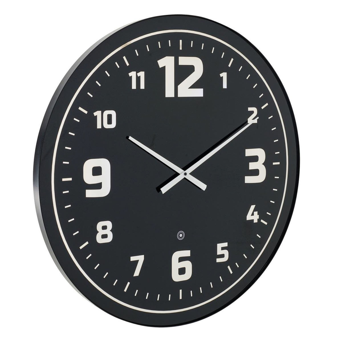 Paris Prix Horloge Murale à LED  Juan  70cm Noir & Bleu