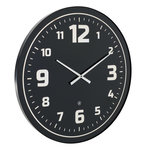 Paris Prix Horloge Murale à LED  Juan  70cm Noir & Bleu