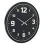 Voir la diapositive 1 : Paris Prix Horloge Murale à LED  Juan  70cm Noir & Bleu
