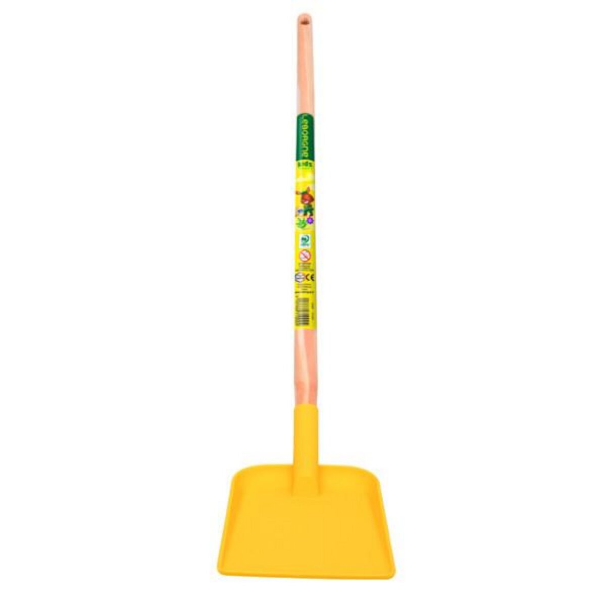 Leborgne Pelle Carrée Plastique Enfant - manche bois certifié PEFC 100%