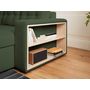 Voir la diapositive 5 : BEST MOBILIER California - canapé d'angle réversible convertible - avec coffre, tablette et poufs - en velours côtelé - 4 places