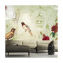 Voir la diapositive 1 : Paris Prix Papier Peint  Vintage Birds