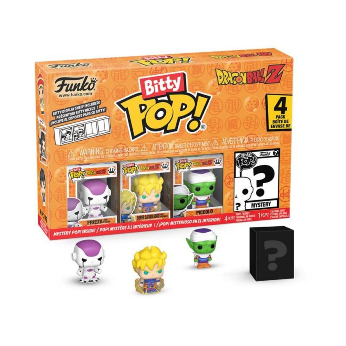 Funko Pack de 4 figurines Funko Bitty Pop Dragon Ball Z Frieza