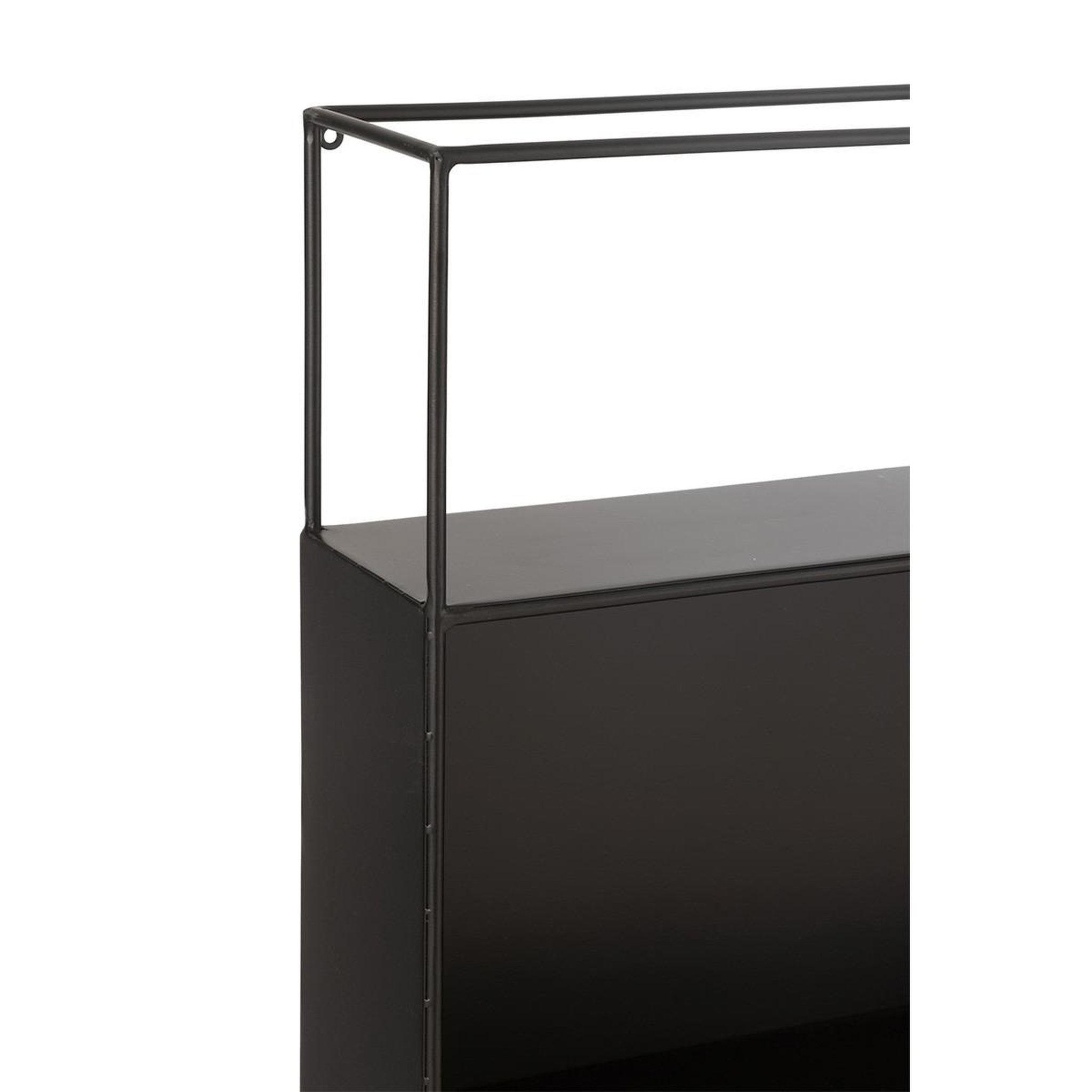 Voir la diapositive 6 : J-LINE Console en métal  maryanne  80cm noir