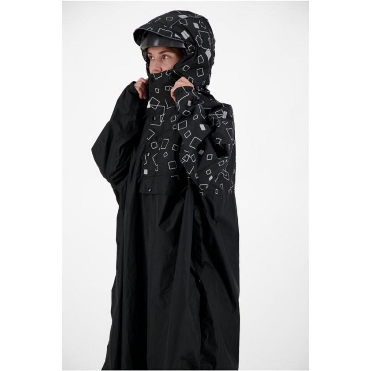 URBAN CIRCUS Veste imperméable et anti pluie Urban Circus Cape de pluie Essentiel Kaki