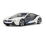 Jamara Voiture télécommandée BMW I8 1:14 blanc 2,4GHz