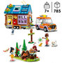 Voir la diapositive 4 : LEGO Friends 41735 La mini maison mobile, Jeu Camping en Forêt avec Voiture Jouet, Mini-Poupées Leo & Liann