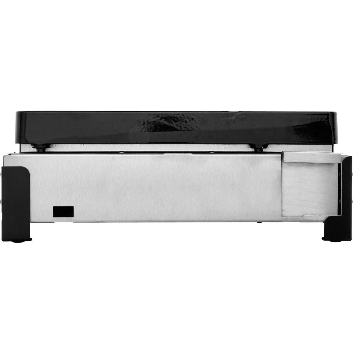 Le marquier Plancha électrique PLFE150DP noir gris à poser, 50x35 cm