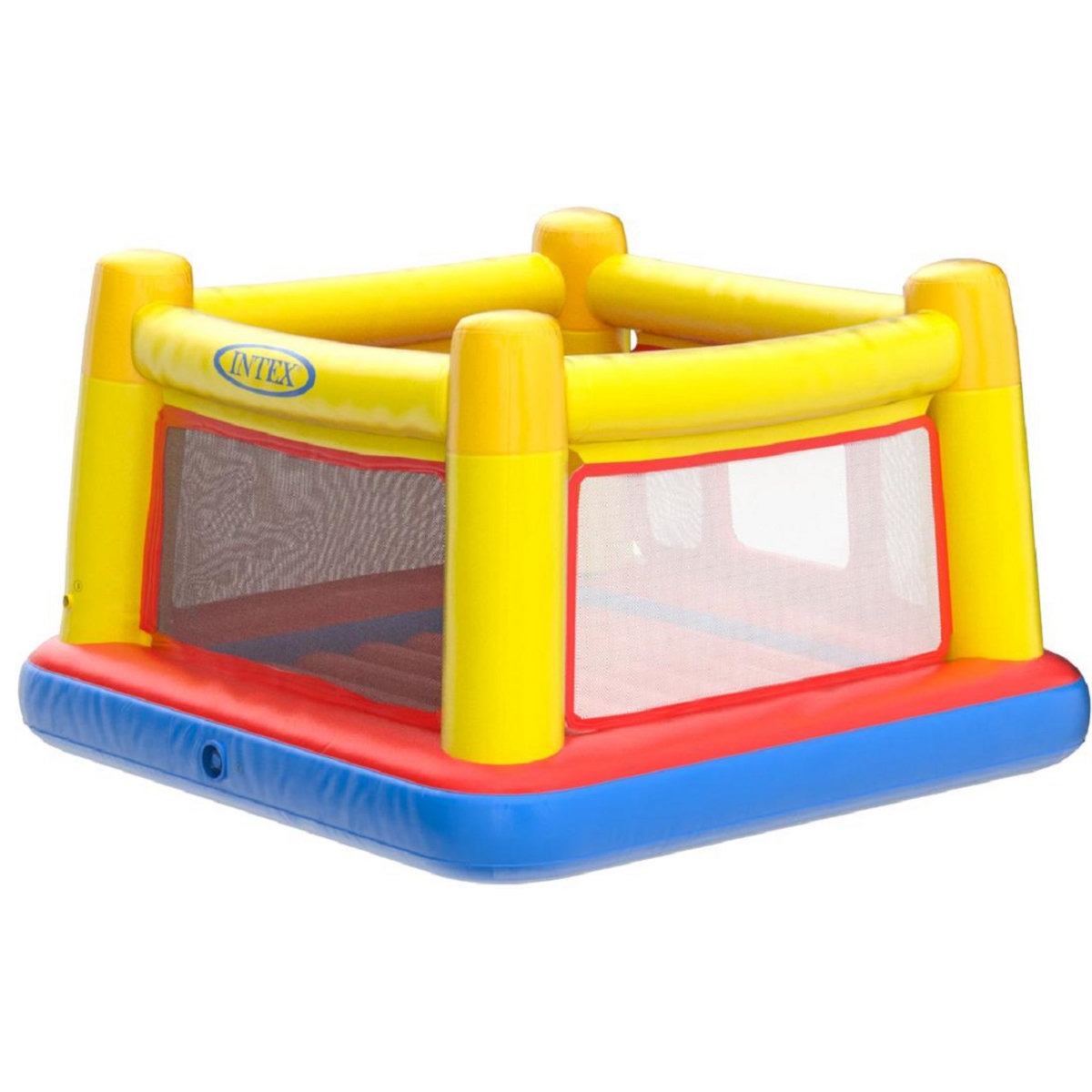 INTEX Trampoline gonflable carré