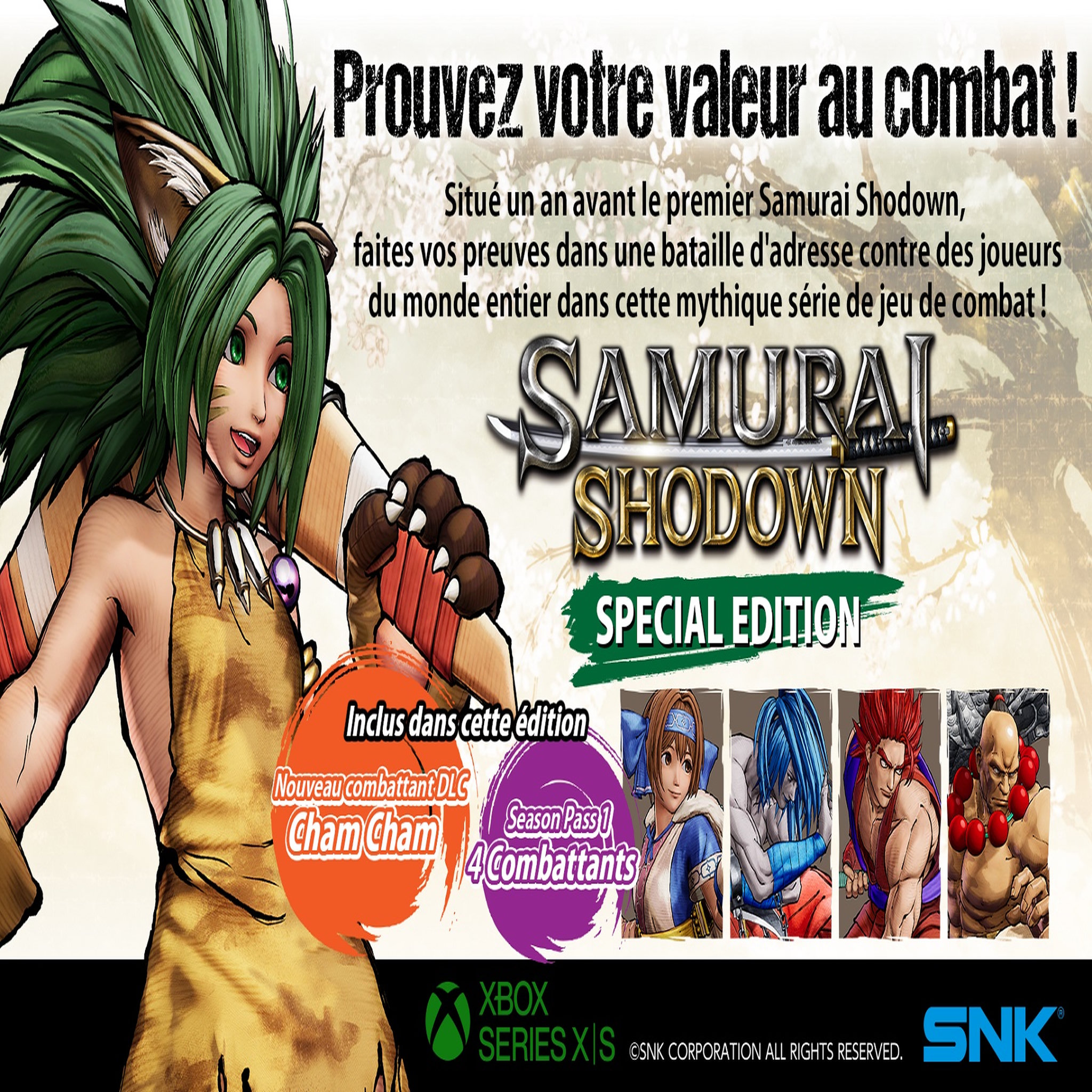 Voir la diapositive 2 : Samurai Shodown Spécial Edition Xbox Series X