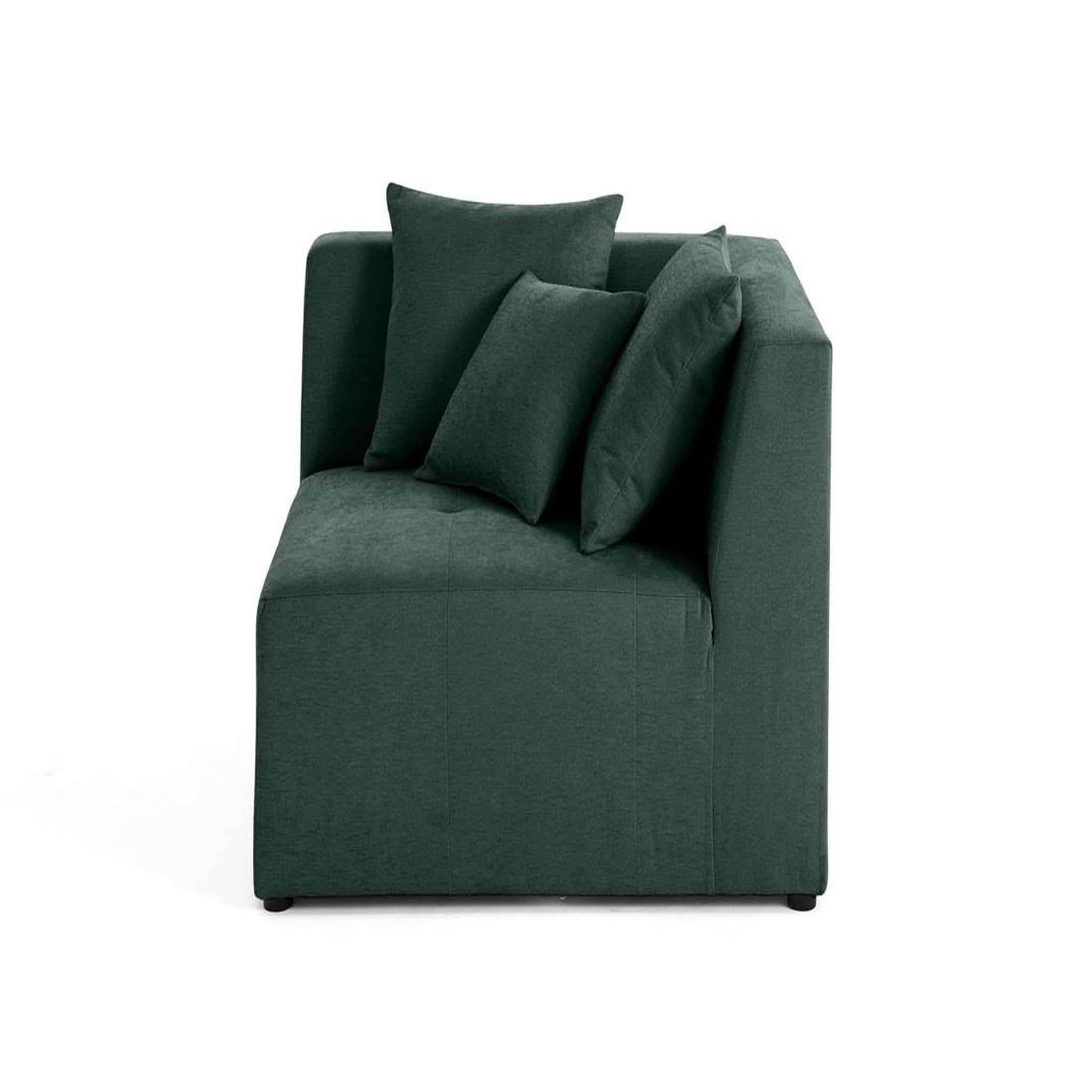 Voir la diapositive 3 : BEST MOBILIER Amalfi - module d'angle réversible - en tissu
