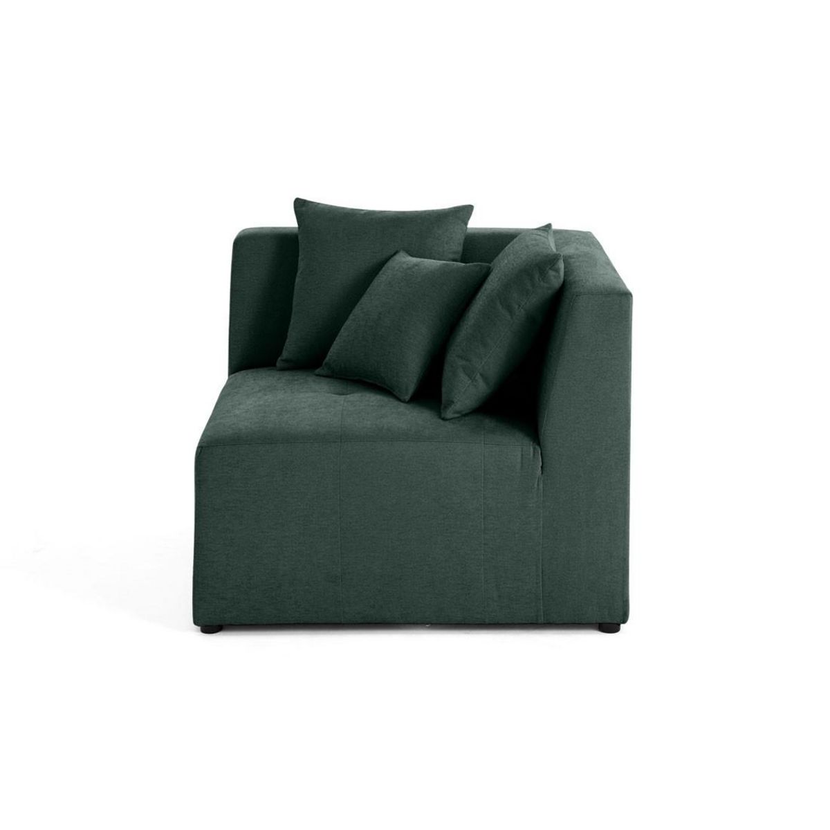 LISA DESIGN Amalfi - module d'angle réversible - en tissu