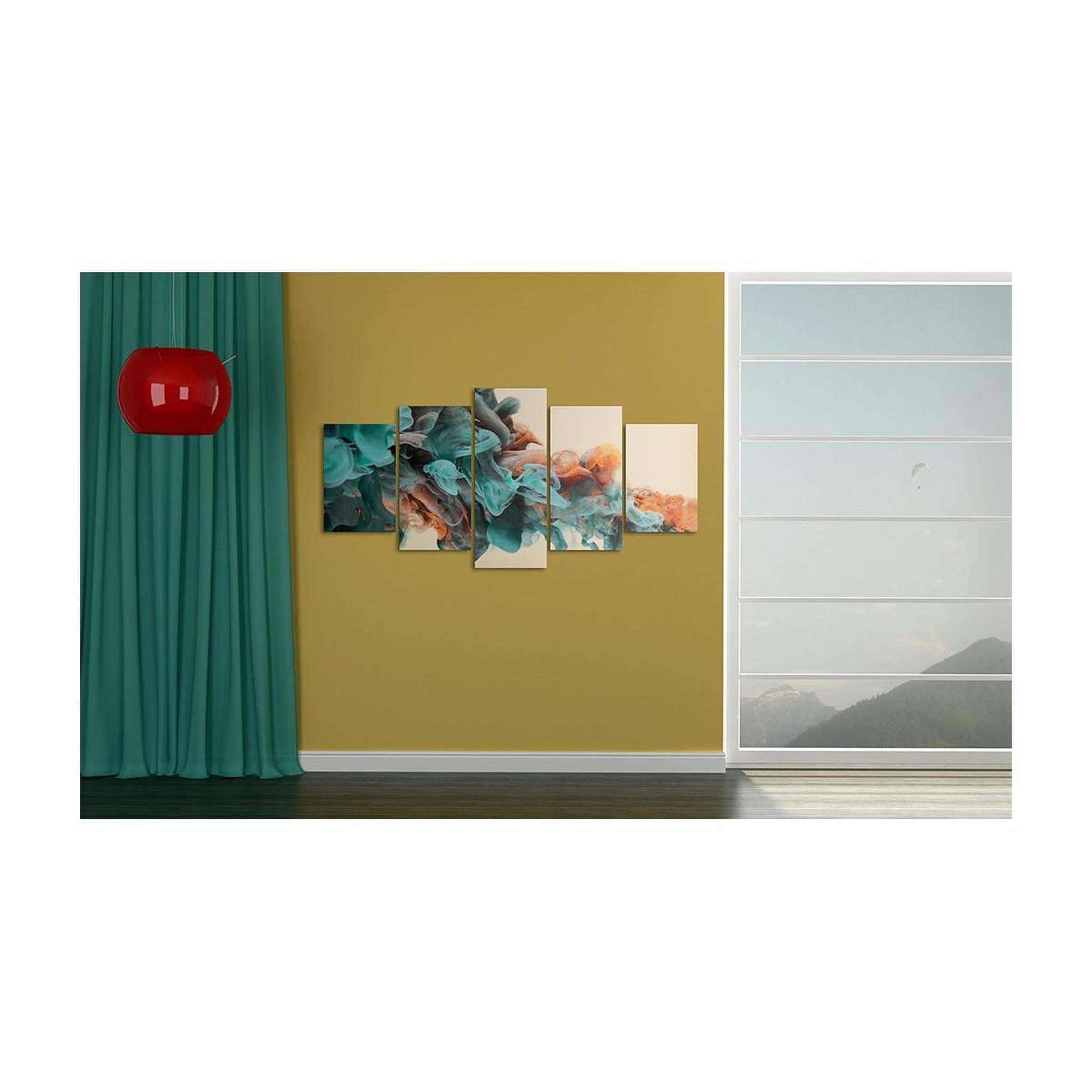 Voir la diapositive 2 : Paris Prix Tableau Imprimé  Furie de Couleurs