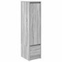Voir la diapositive 2 : VIDAXL Buffet haut sonoma gris 29,5x34x119,5 cm bois d'ingenierie