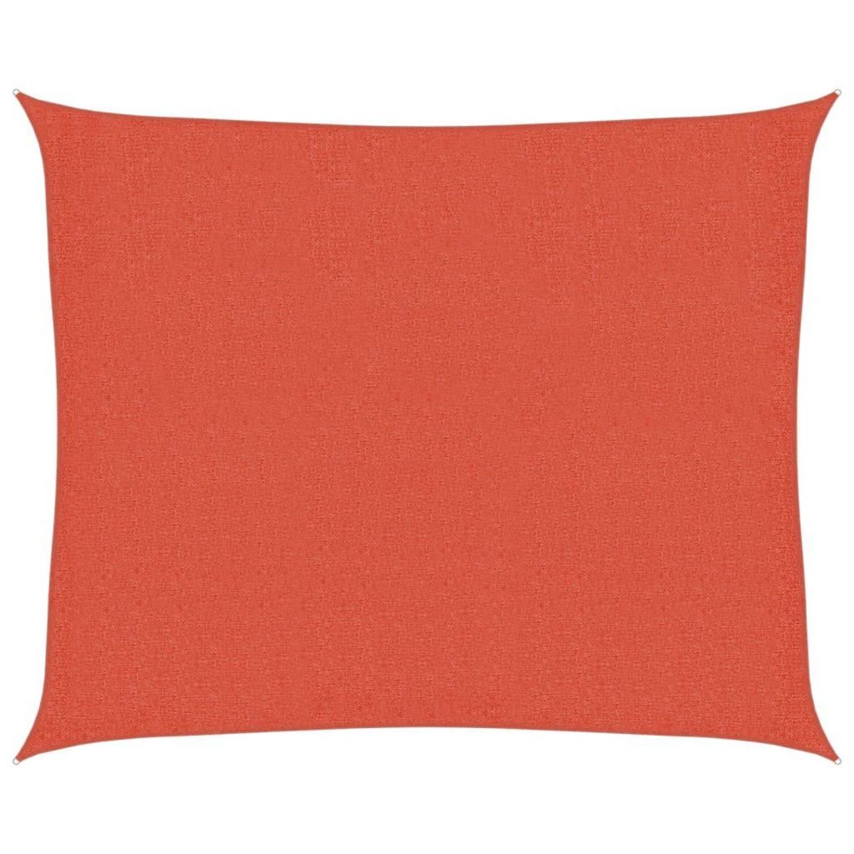 VIDAXL Voile d'ombrage 160 g/m^2 Terre cuite 2,5x3 m PEHD