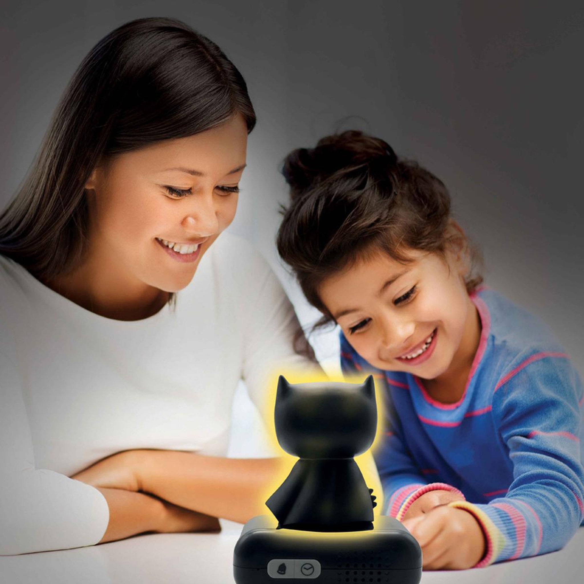 Voir la diapositive 6 : Lexibook Réveil avec veilleuse Batman en 3D