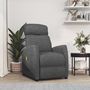 Voir la diapositive 1 : VIDAXL Fauteuil de massage Gris fonce Tissu