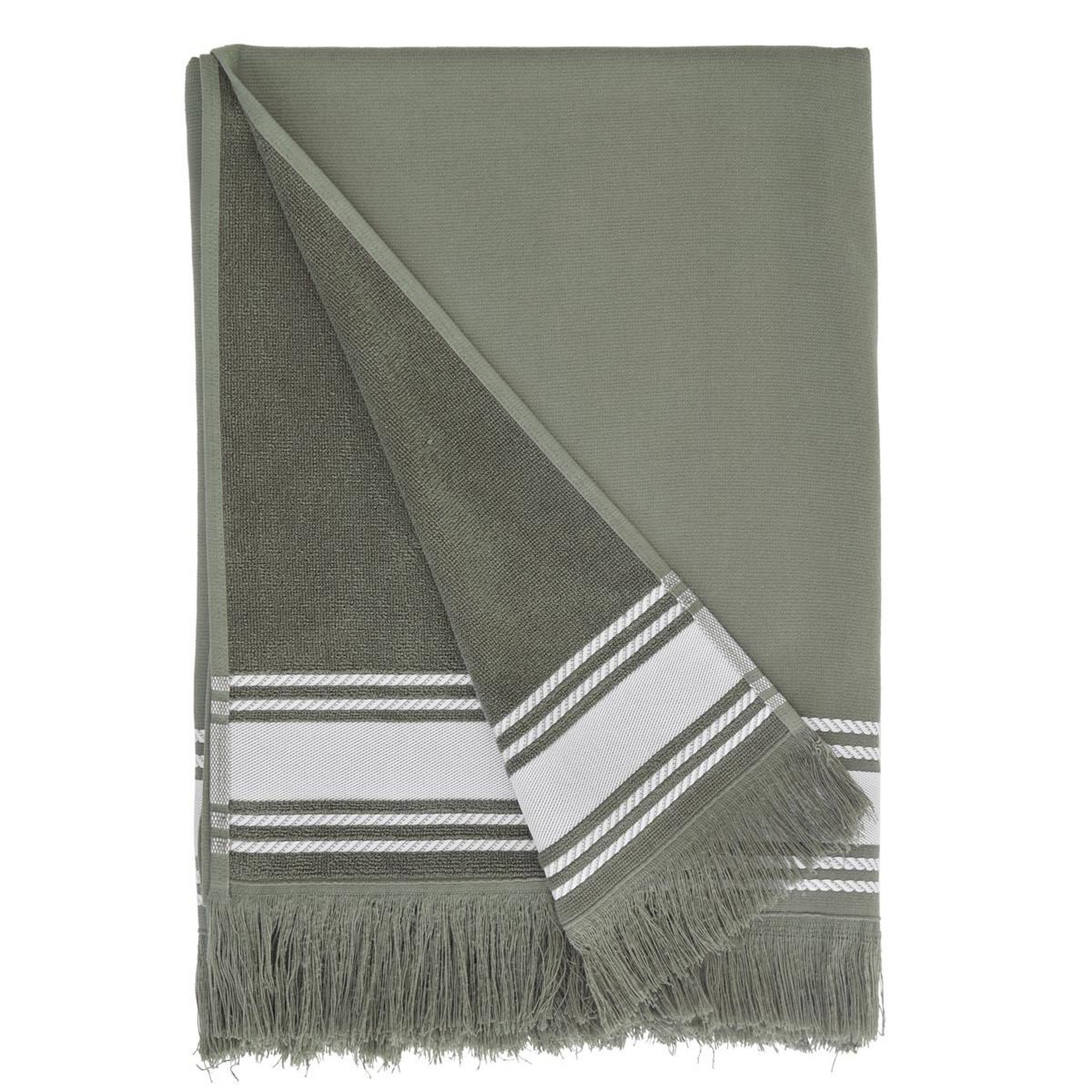 Voir la diapositive 1 : Sensei Maison Serviette de plage / fouta 100x180 cm BAHAMAS - 100x180 cm