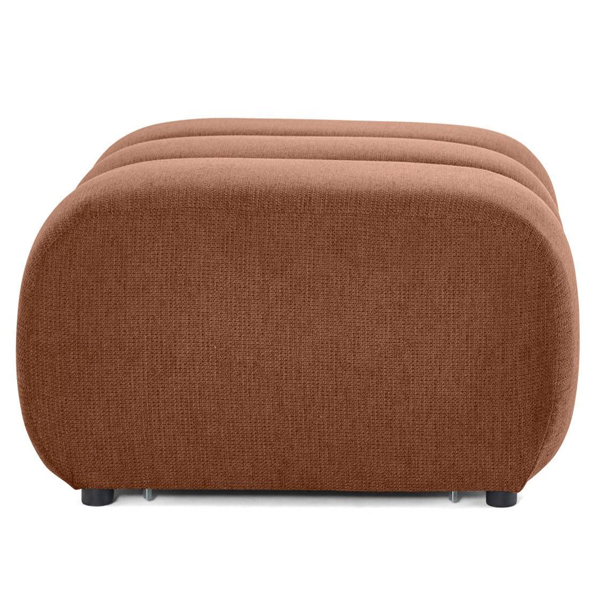 Voir la diapositive 4 : LISA DESIGN Debbie - pouf en tissu texturé