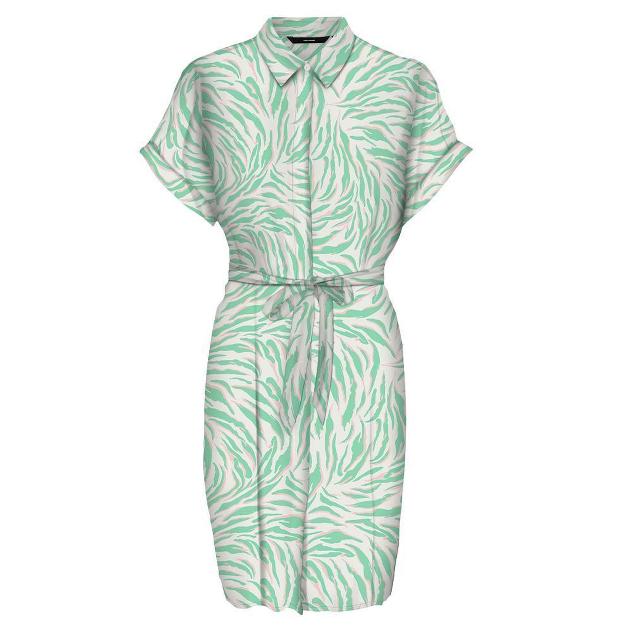 Voir la diapositive 2 : Vero Moda Robe Vert/Beige Femme Vero Moda Easy Joy 10302043