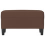 Voir la diapositive 3 : VIDAXL Banc Marron 70x35x41 cm Similicuir
