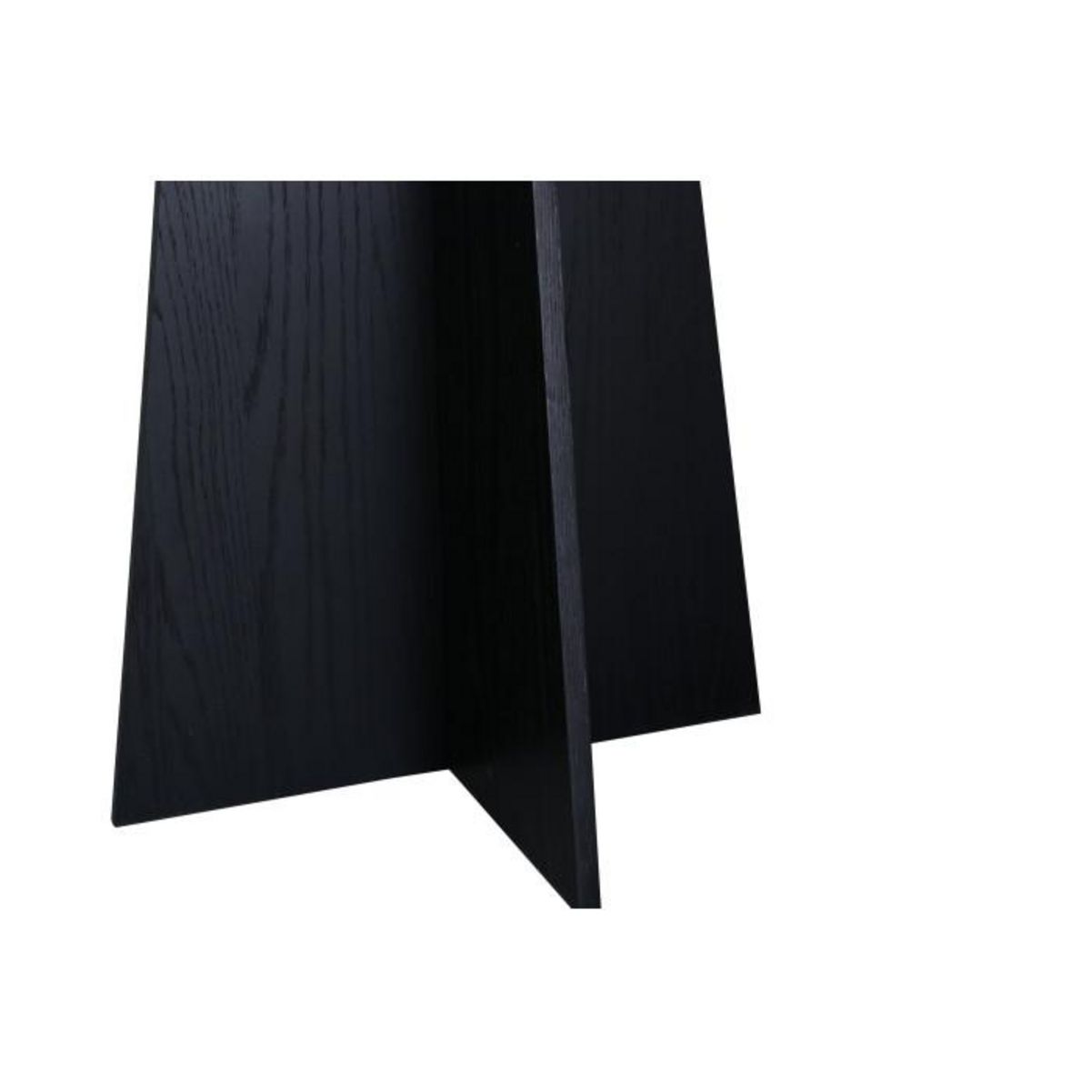 Paris Prix Table à Manger Ronde  Bootcut  110cm Noir