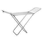 Rayen Séchoir Rayen pliable aluminium gris