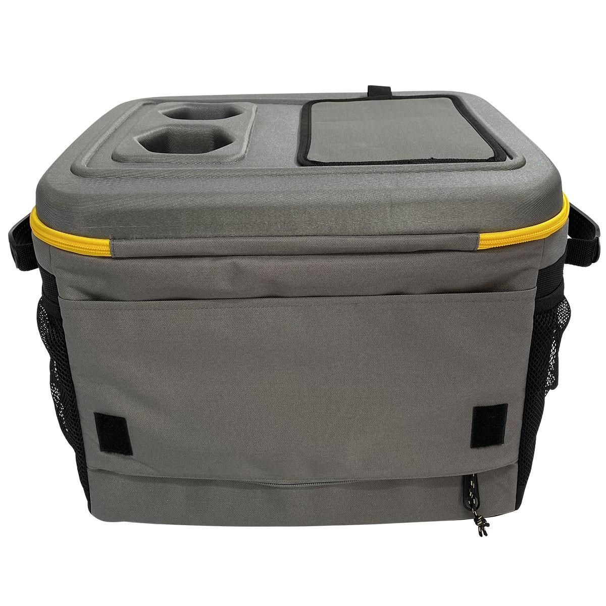caterpillar Glacière portable Sac isotherme 35 Litres Grand volume Chantier Camping Plage Caterpillar