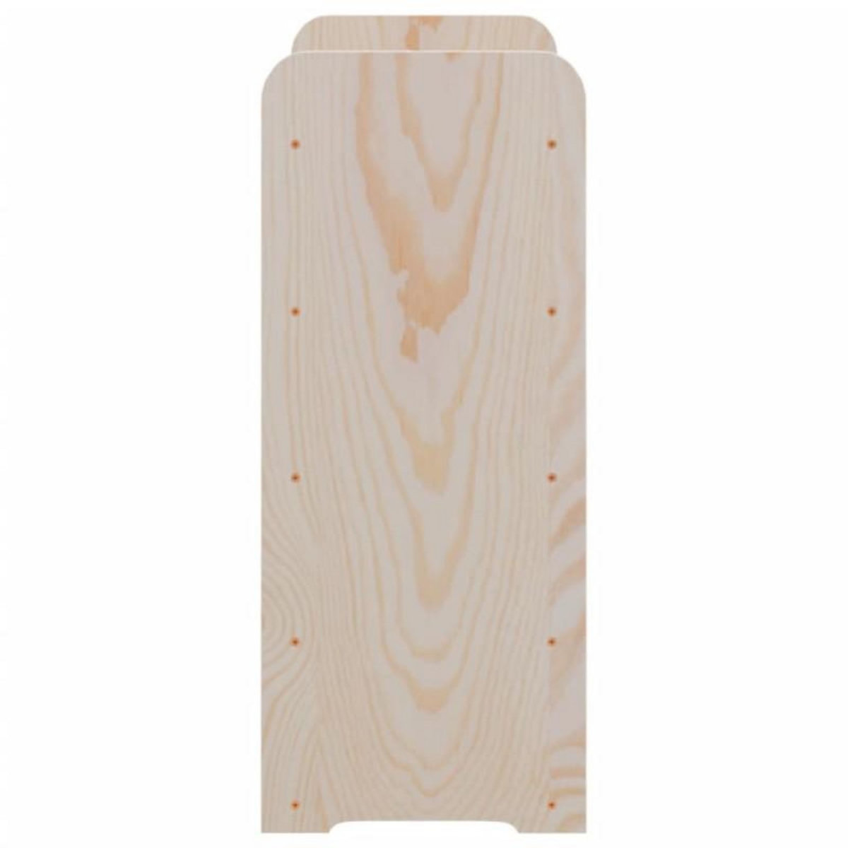 VIDAXL Casier à vin et panneau supérieur 67,5x25x60 cm bois pin massif