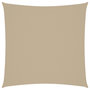 Voir la diapositive 2 : VIDAXL Voile de parasol tissu oxford carre 6x6 m beige
