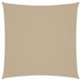 Voir la diapositive 2 : VIDAXL Voile de parasol tissu oxford carre 6x6 m beige
