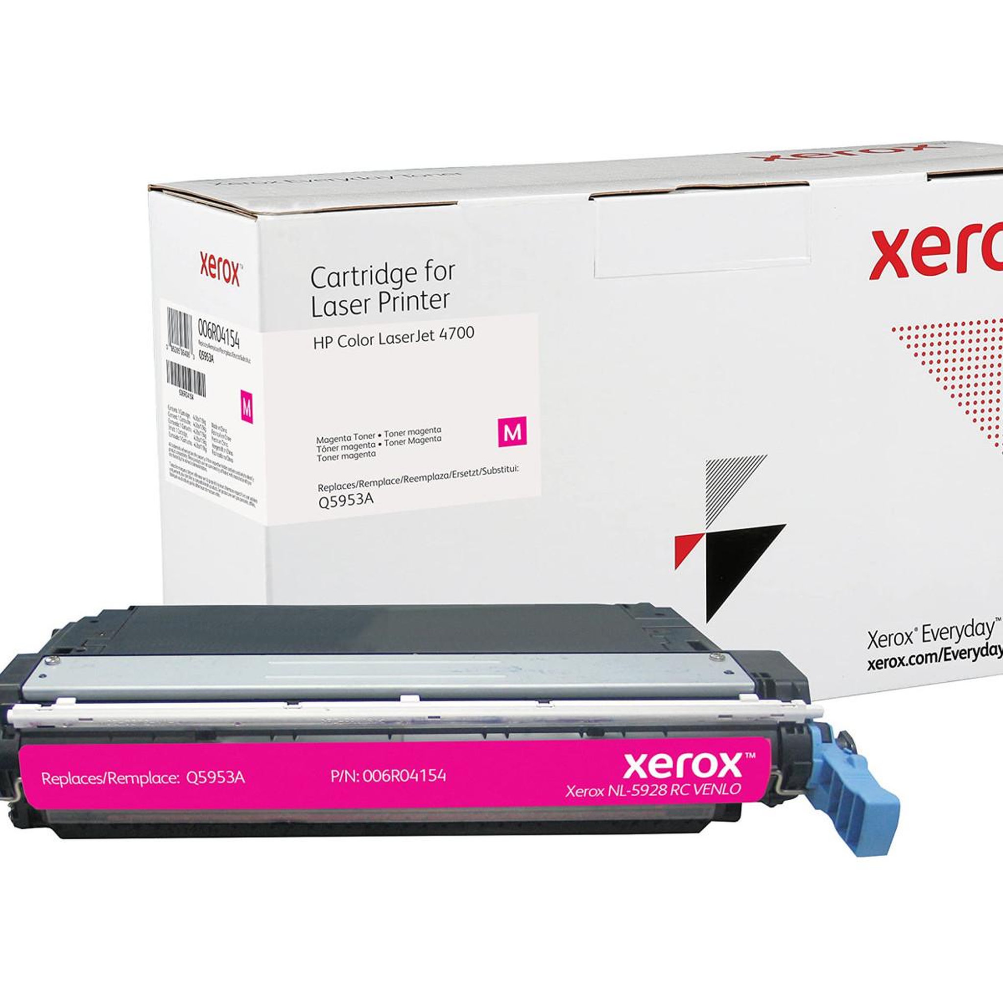 Xerox Xerox everyday toner magenta compatible avec hp 643a (q5953a) pour hp color laserjet 4700 - rendement 10000 pages
