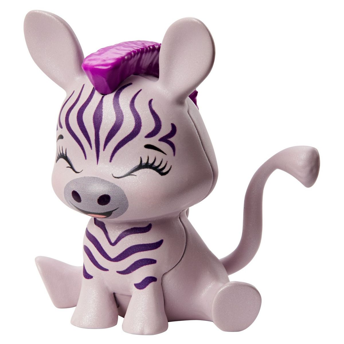 MATTEL Mini-Poupée Enchantimals - Zadie Zèbre et rayure 