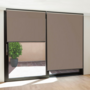 Voir la diapositive 5 : ID MARKET Lot de 3 stores enrouleurs L.124 x H. 225 CM pour pergola taupe