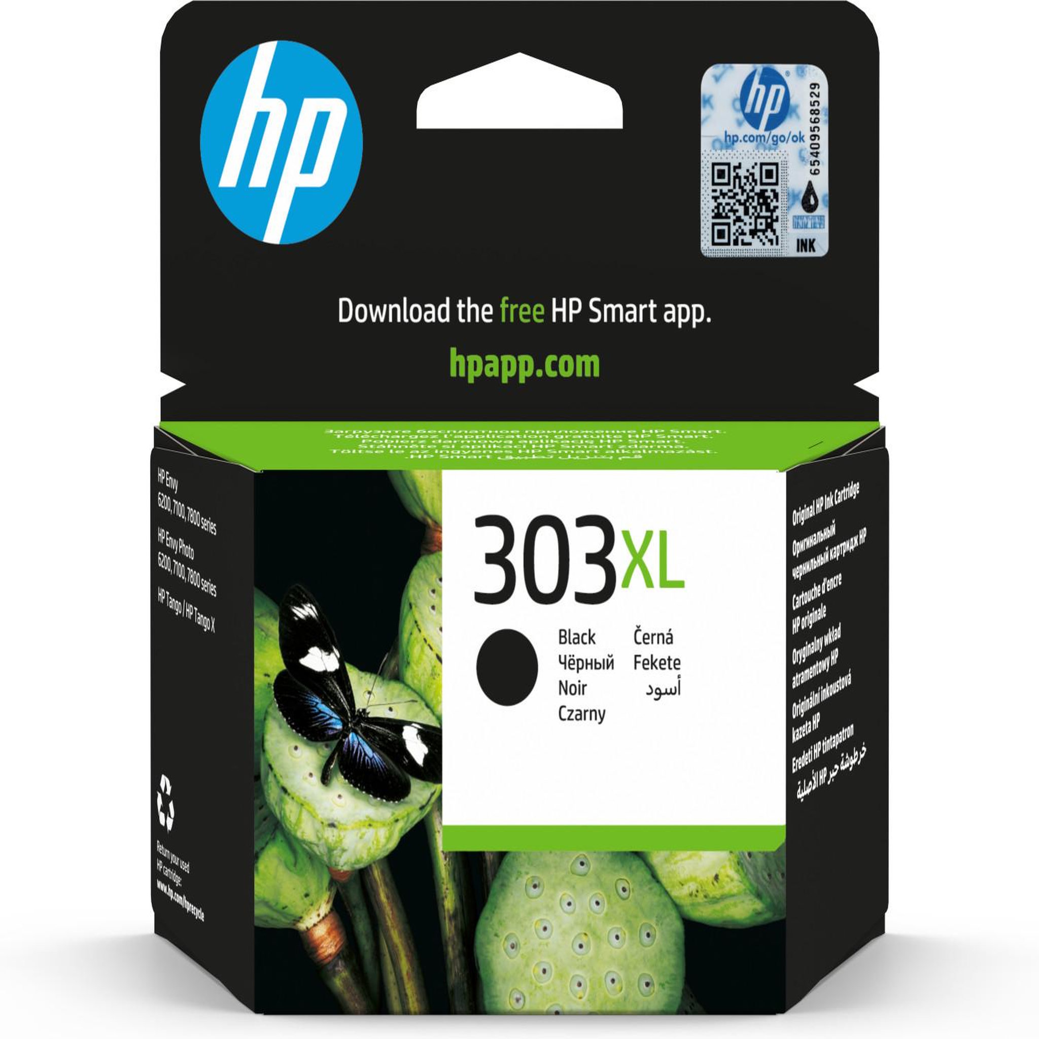 Voir la diapositive 2 : HP Cartouche d'encre HP 303XL Haute capacité Noir