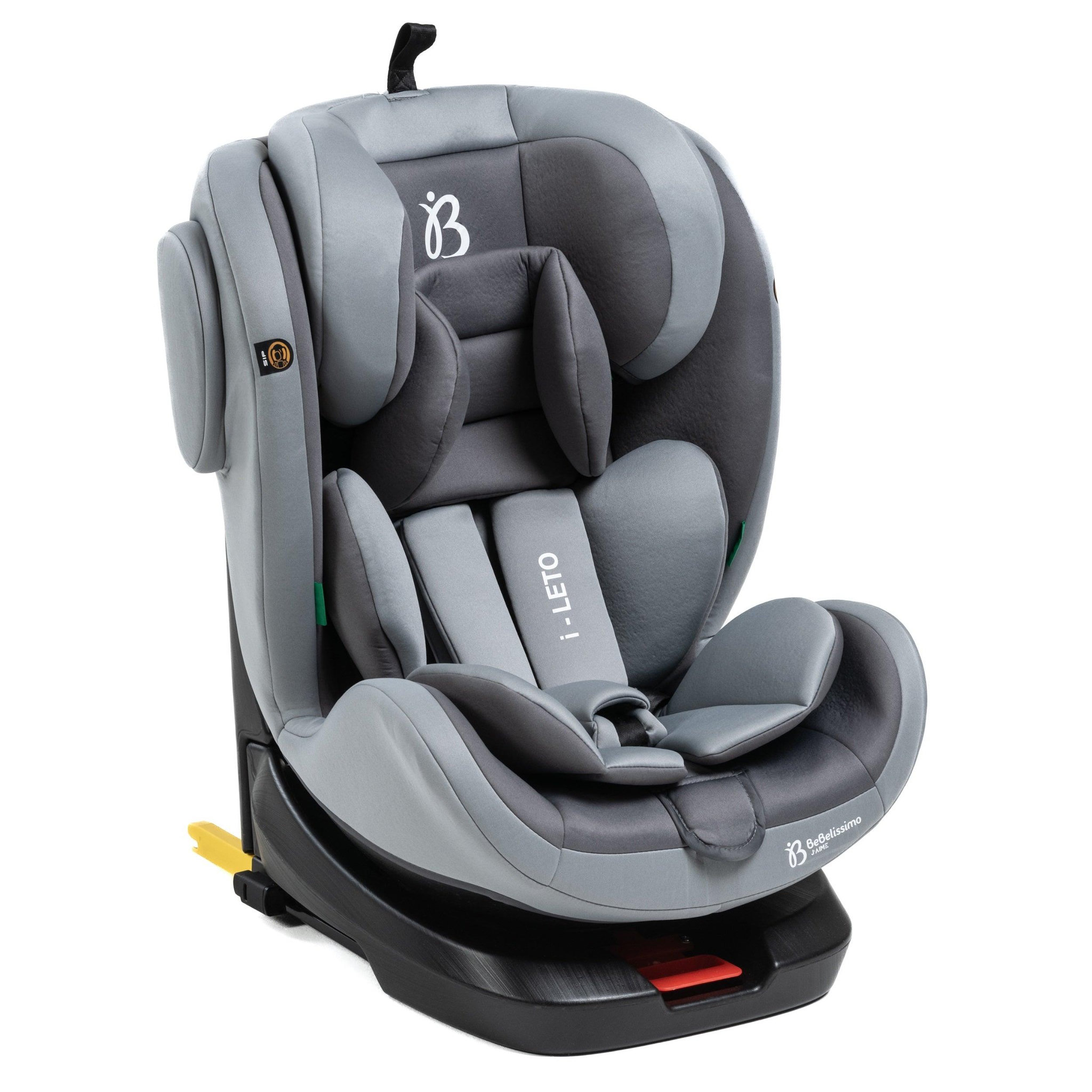 Voir la diapositive 2 : BEBELISSIMO Siège auto Isofix - pivotant 360 ° - groupe 0+/1/2/3 - (0-36kg) - i-Leto