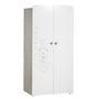 Voir la diapositive 1 : BABY PRICE Armoire chambre bébé 2 portes TEDDY