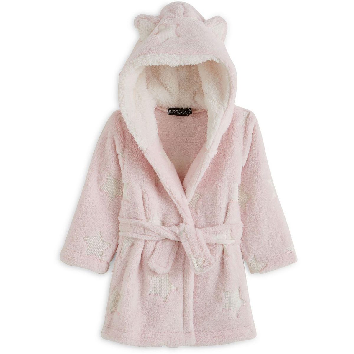 IN EXTENSO Robe de chambre peluche bébé fille