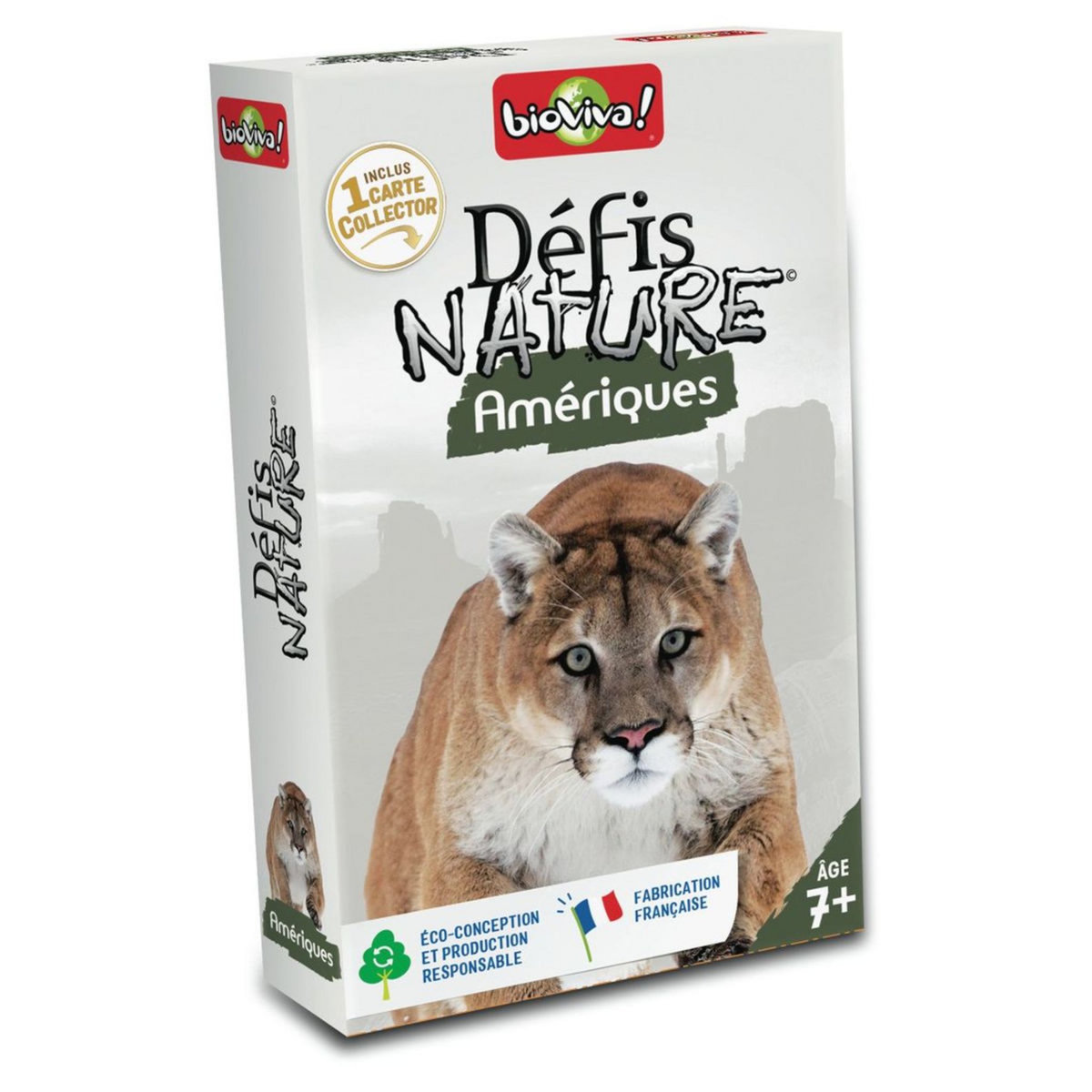 BIOVIVA Défis Nature Amérique 36 cartes collector