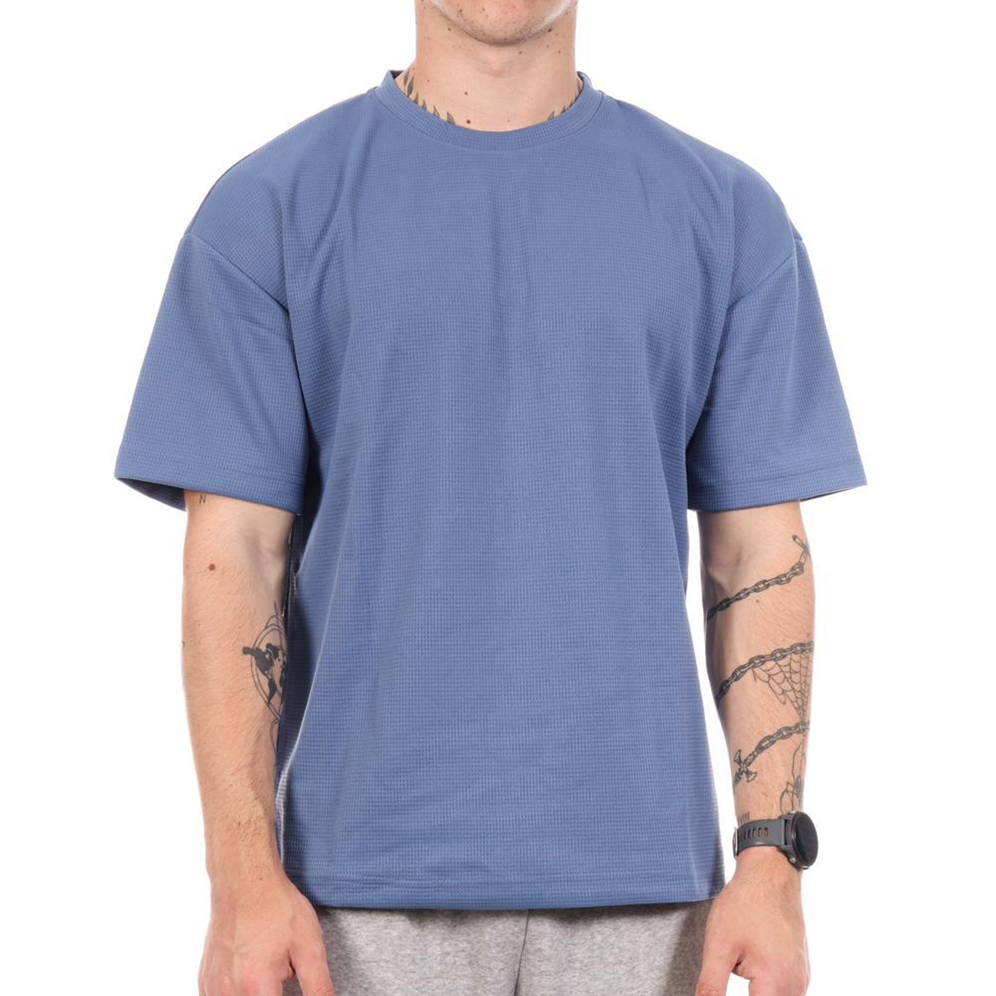 PANAME BROTHERS T-shirt Bleu Homme Paname Brothers DOV. Coloris disponibles : Bleu